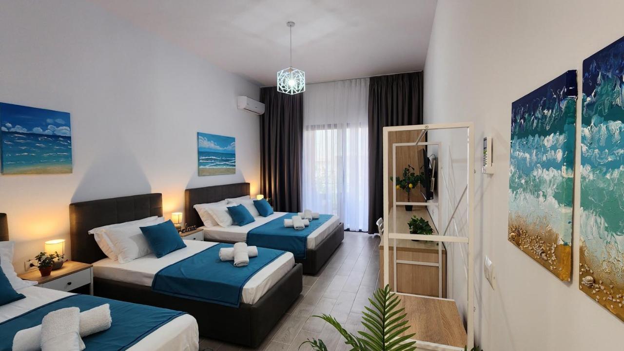 Solar Rooms And Apartments Himare Eksteriør bilde